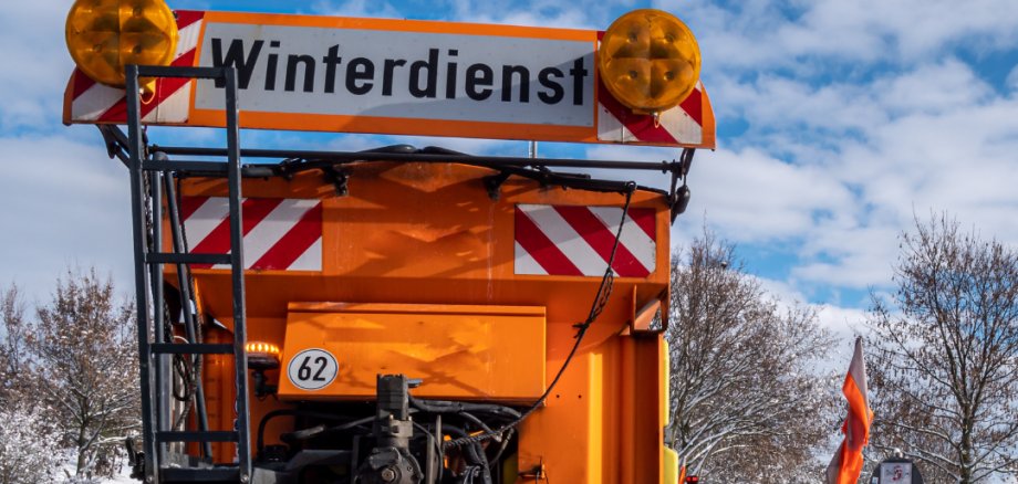 Schneeräumfahrzeug der Stadt Bad Soden a.T.