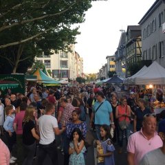 Sommernachtsfest an der Königsteiner Straße in Bad Soden am Taunus